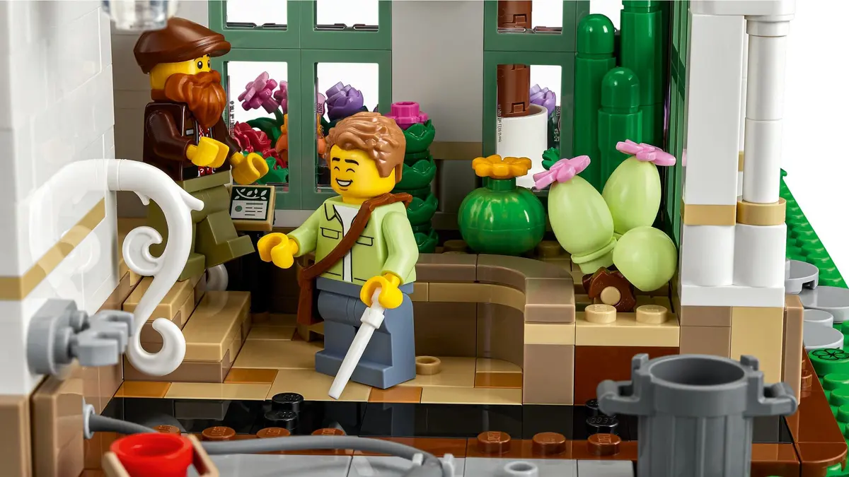 LEGO Ideas 21353 The Botanical Garden set, image 18