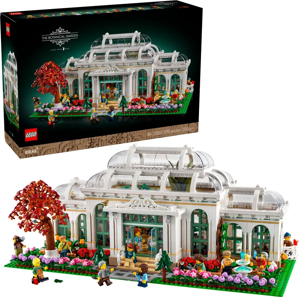 LEGO Ideas 21353 The Botanical Garden set, image 5