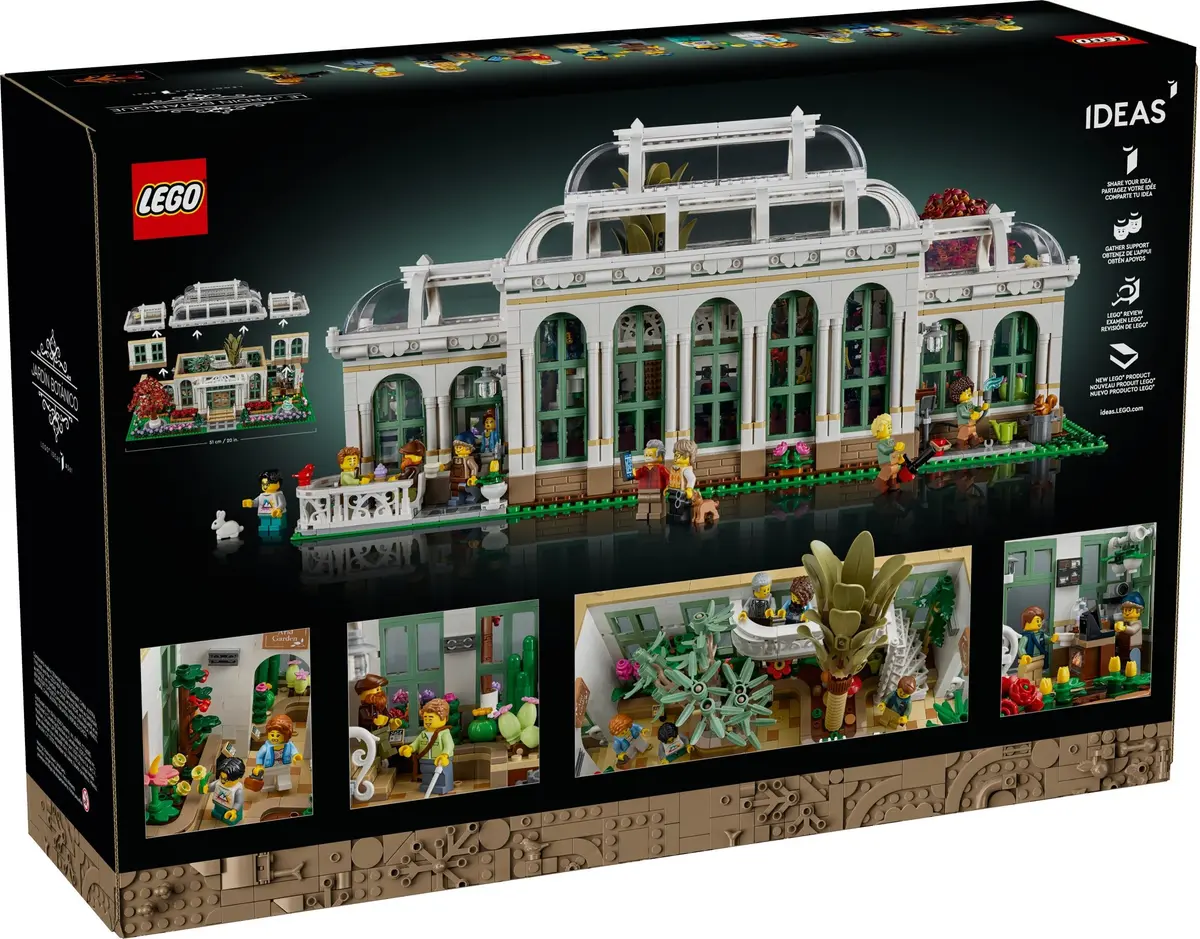 LEGO Ideas 21353 The Botanical Garden set, image 4