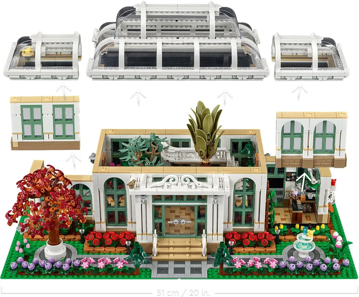 LEGO Ideas 21353 The Botanical Garden set, image 17