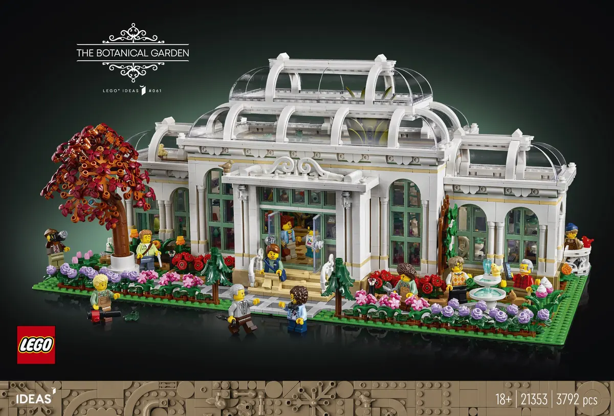 LEGO Ideas 21353 The Botanical Garden set, image 3