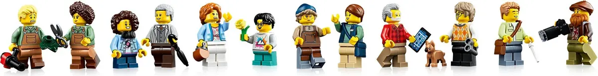 LEGO Ideas 21353 The Botanical Garden set, image 15
