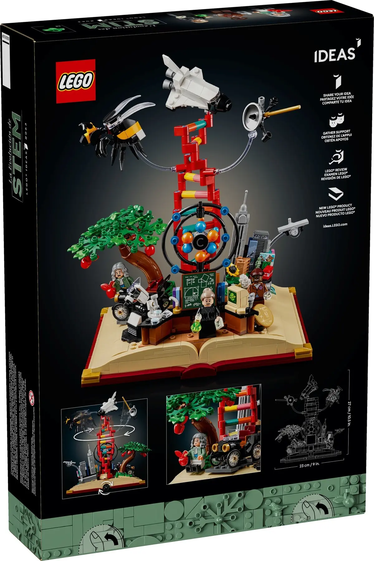LEGO Ideas 21355 The Evolution of STEM set, image 2