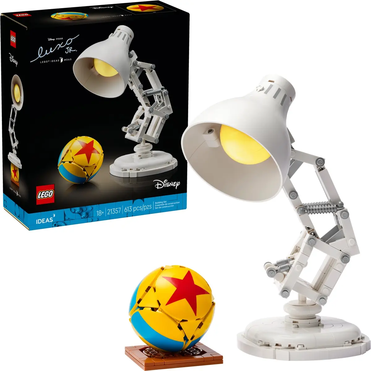 LEGO Ideas 21357 Disney Pixar Luxo Jr. set, image 3