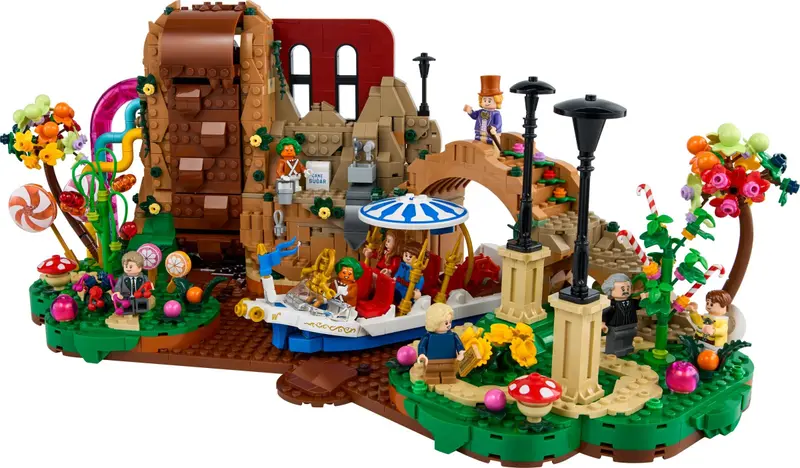 LEGO Ideas 21360 Willy Wonka & the Chocolate Factory set