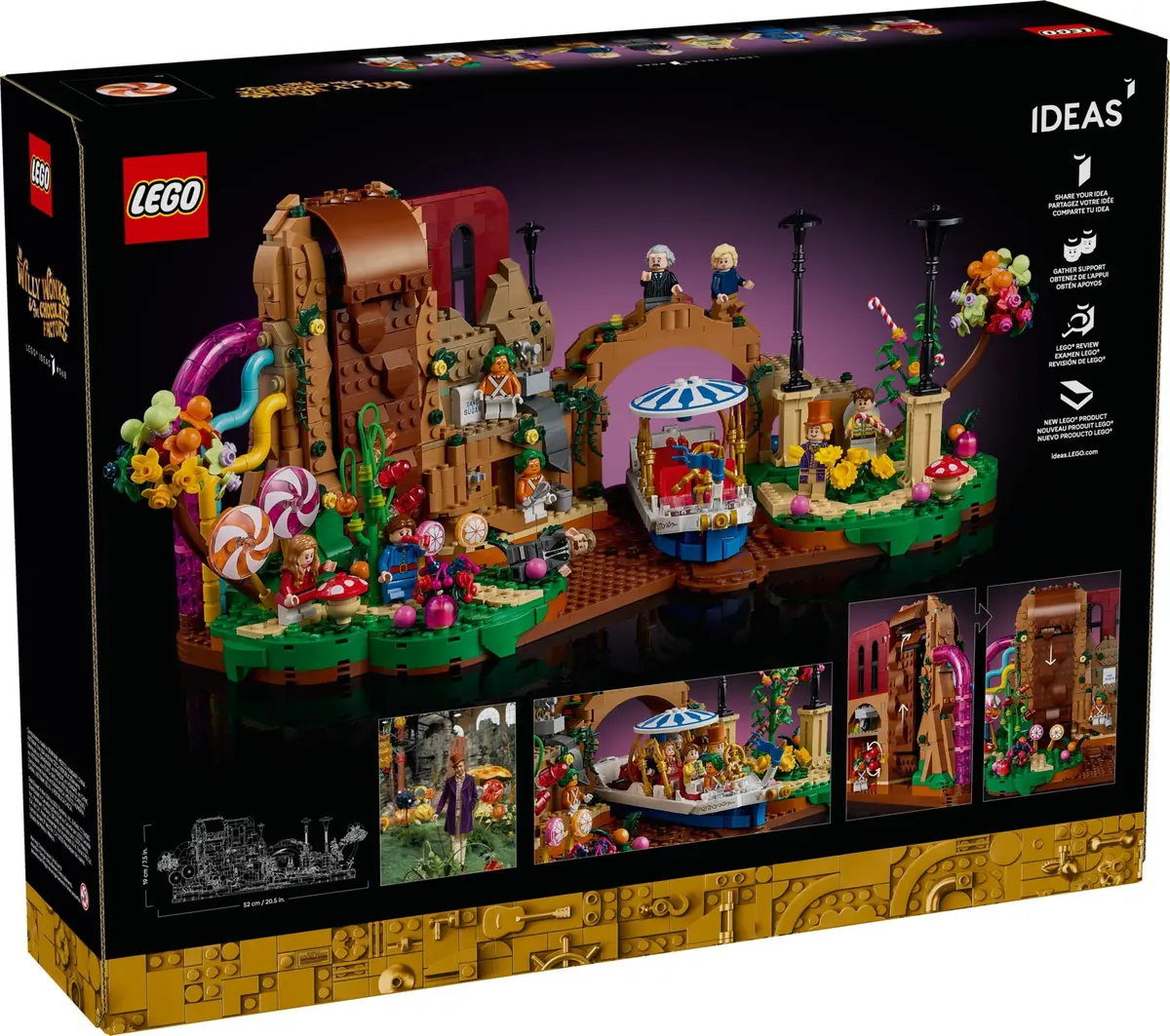 LEGO Ideas 21360 Willy Wonka & the Chocolate Factory set, image 4