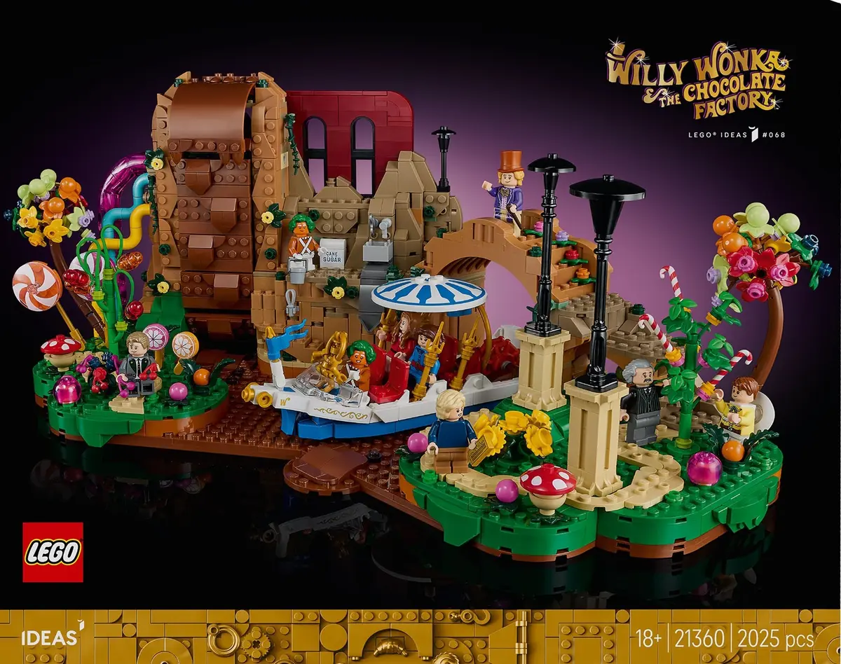 LEGO Ideas 21360 Willy Wonka & the Chocolate Factory set, image 3