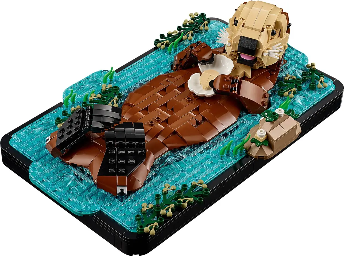 LEGO Ideas 21366 Floating Sea Otters set, image 12
