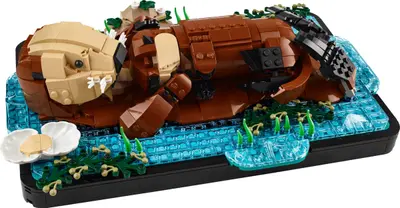 LEGO Ideas 21366 Floating Sea Otters set