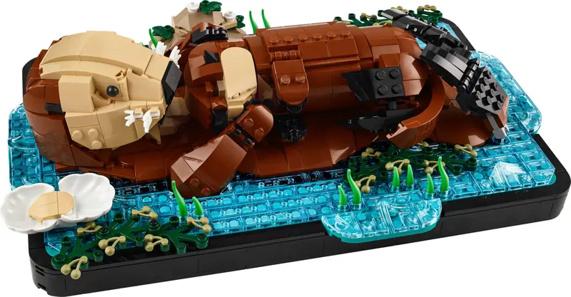 LEGO Ideas 21366 Floating Sea Otters set