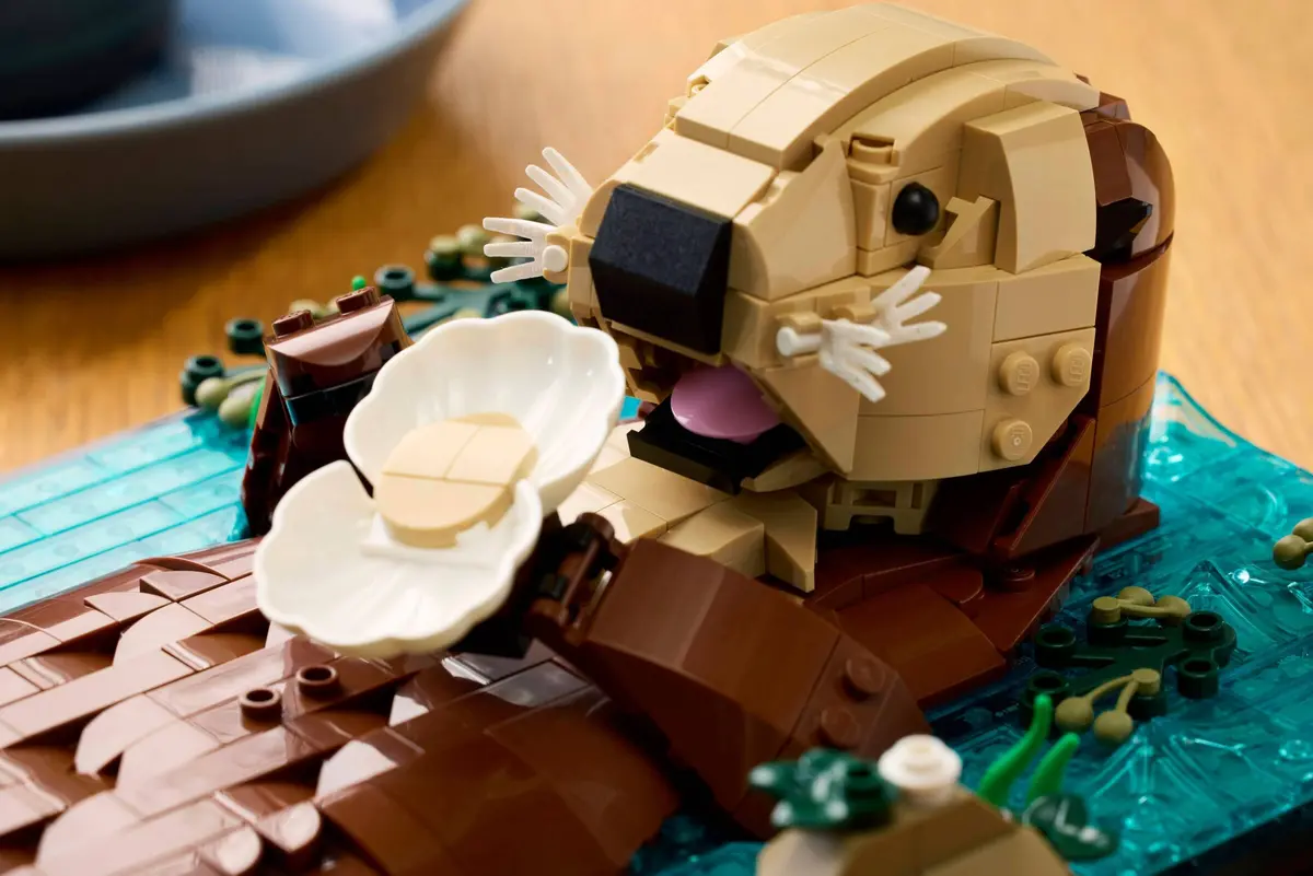 LEGO Ideas 21366 Floating Sea Otters set, image 8
