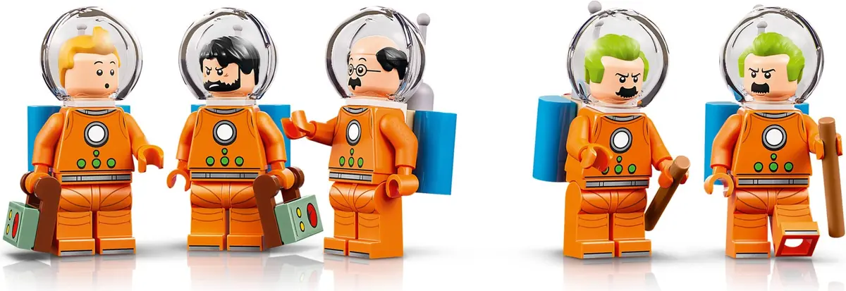 LEGO Ideas 21367 Tintin Moon Rocket set, image 14