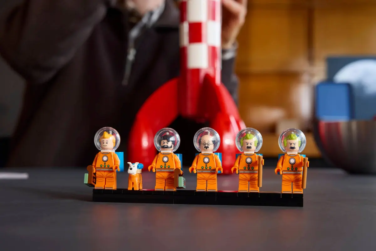 LEGO Ideas 21367 Tintin Moon Rocket set, image 9