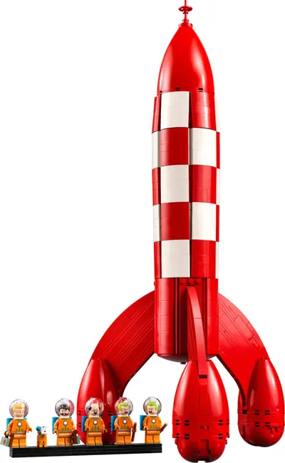 LEGO Ideas 21367 Tintin Moon Rocket set