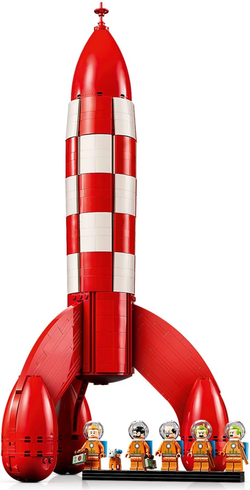 LEGO Ideas 21367 Tintin Moon Rocket set, image 13