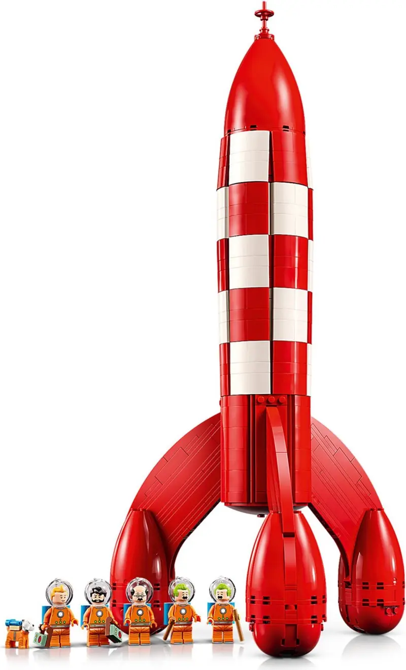 LEGO Ideas 21367 Tintin Moon Rocket set, image 16