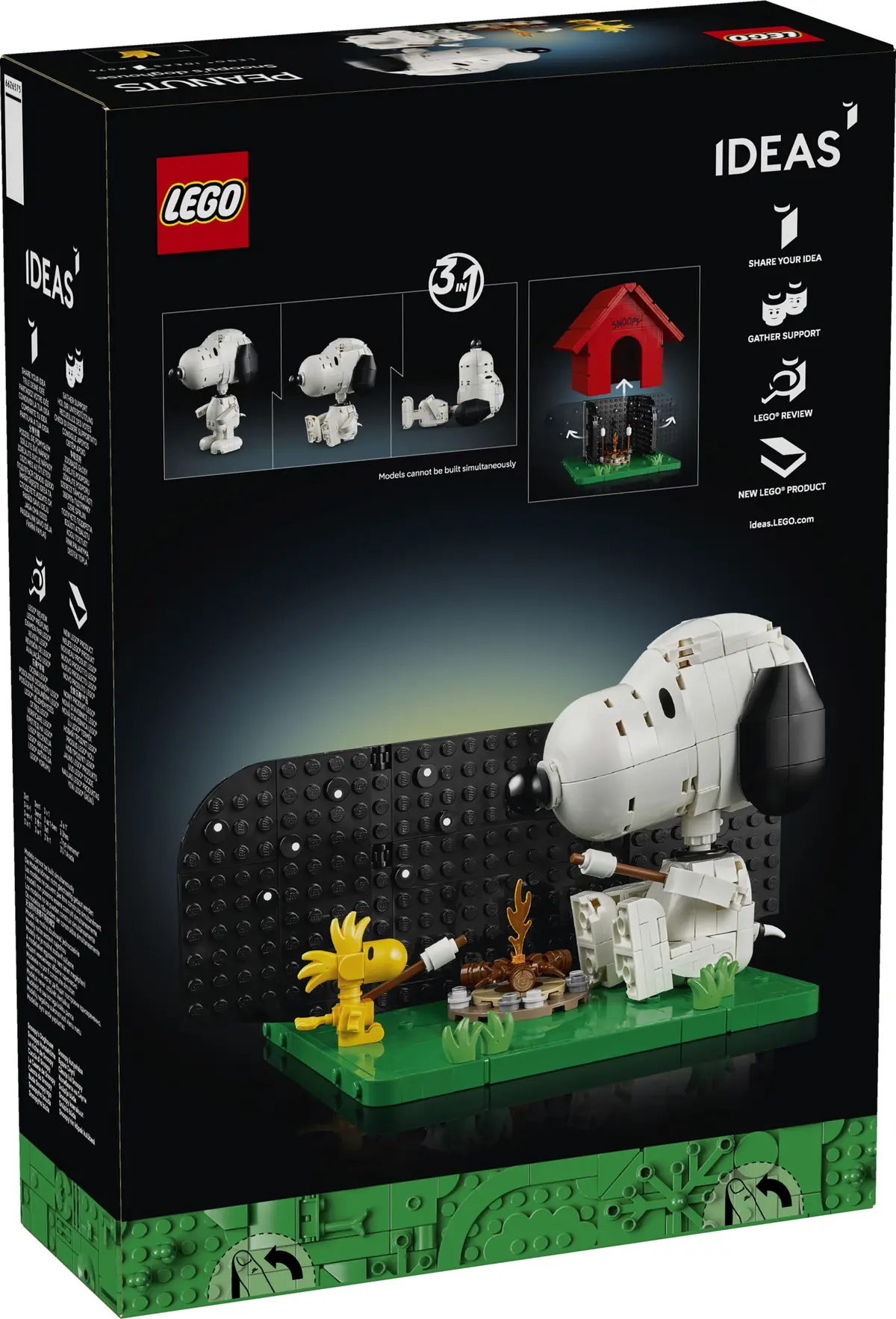 LEGO Ideas 21368 Peanuts: Snoopy's Doghouse set, image 2