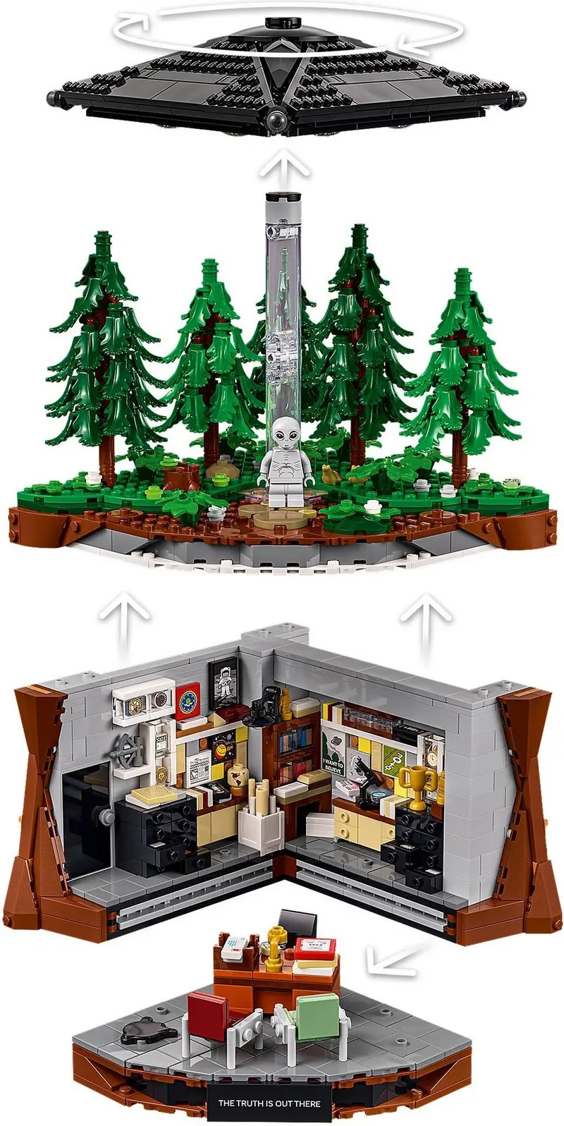 LEGO Ideas 21369 The X-Files set, image 20