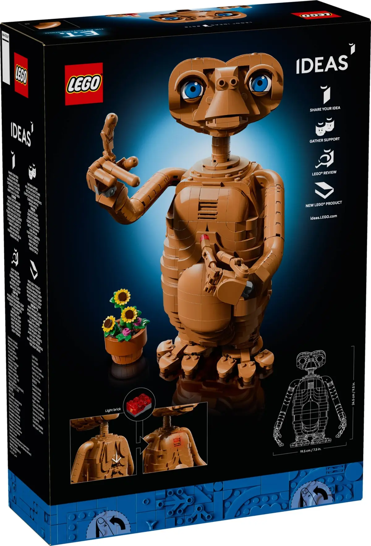 LEGO Ideas 21370 E.T. the Extra-Terrestrial set, image 3