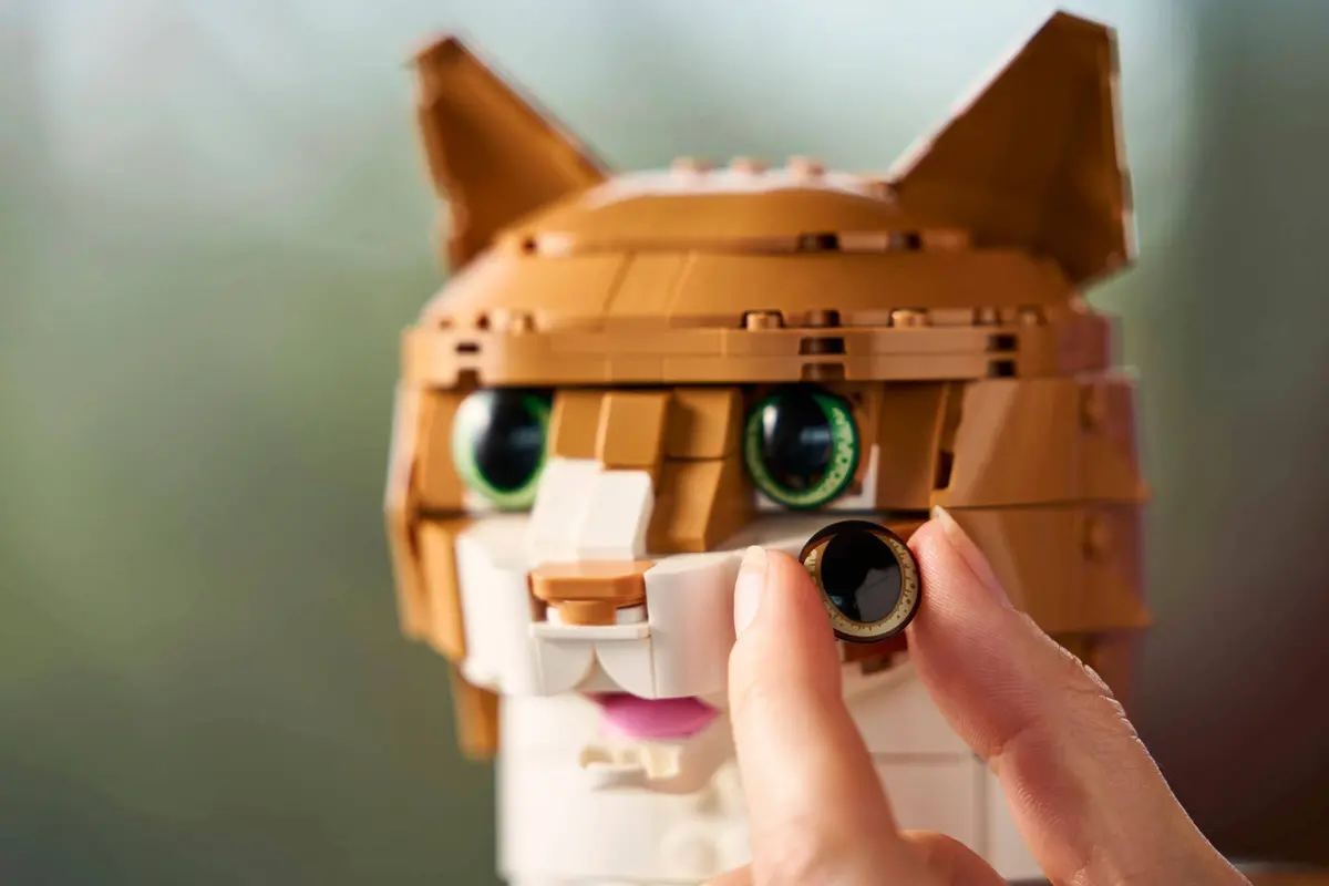 LEGO Ideas 21376 Orange Cat set, image 7