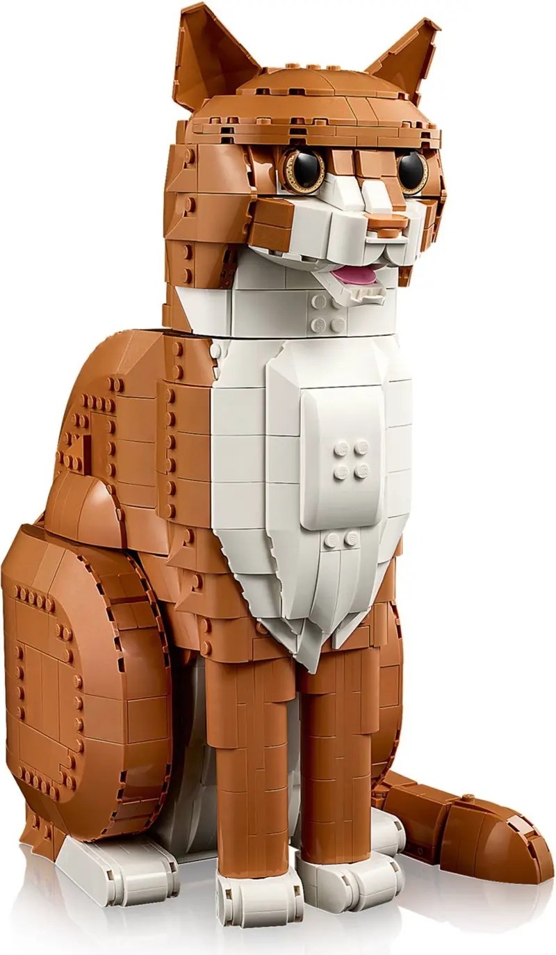 LEGO Ideas 21376 Orange Cat set, image 14