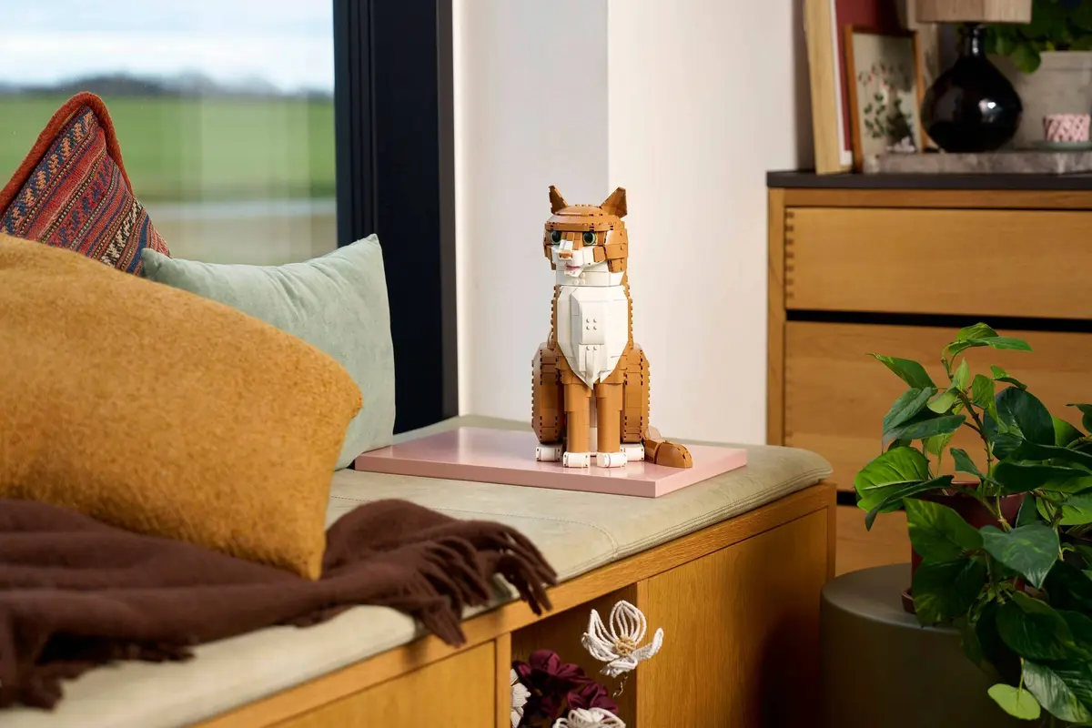LEGO Ideas 21376 Orange Cat set, image 10