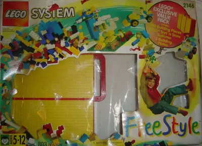 LEGO Freestyle 2146 Sort and Store Suitcase set