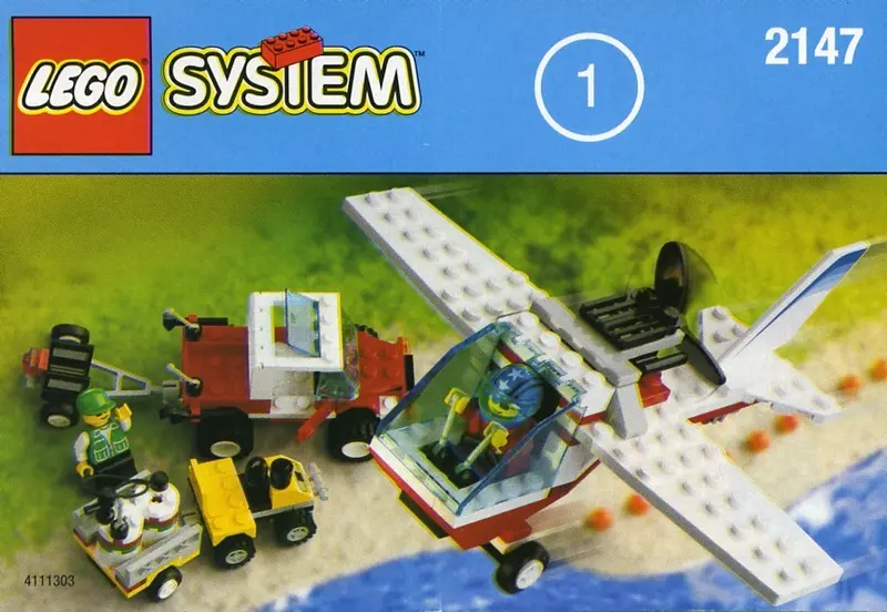 LEGO Town 2147 Dragon Fly set