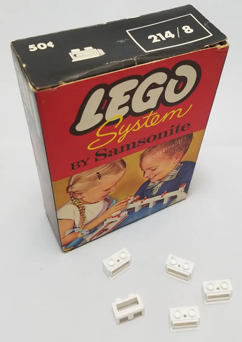 LEGO Samsonite 214_8 1 x 2 x 1 Window Frame set