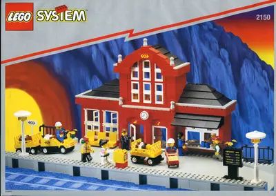 LEGO Trains 2150 Train Station set