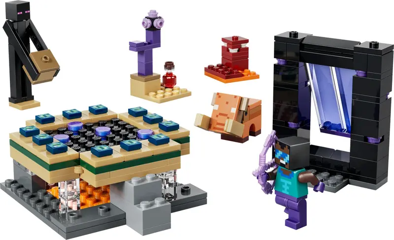 LEGO Minecraft 21584 Nether & End Portal Journey set