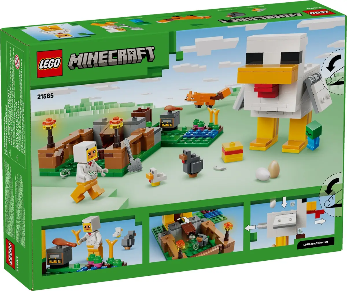 LEGO Minecraft 21585 Chicken Farm set, image 2