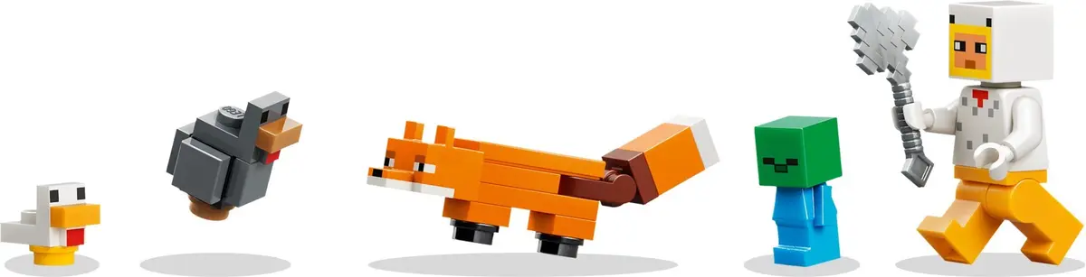 LEGO Minecraft 21585 Chicken Farm set, image 8