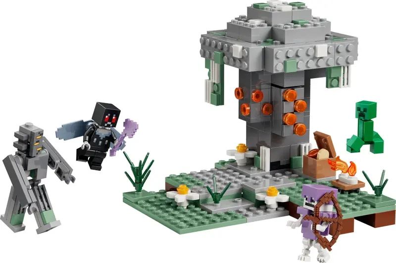 LEGO Minecraft 21586 The Pale Garden set