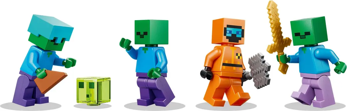 LEGO Minecraft 21587 Zombie Dungeon set, image 8