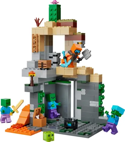 LEGO Minecraft 21587 Zombie Dungeon set