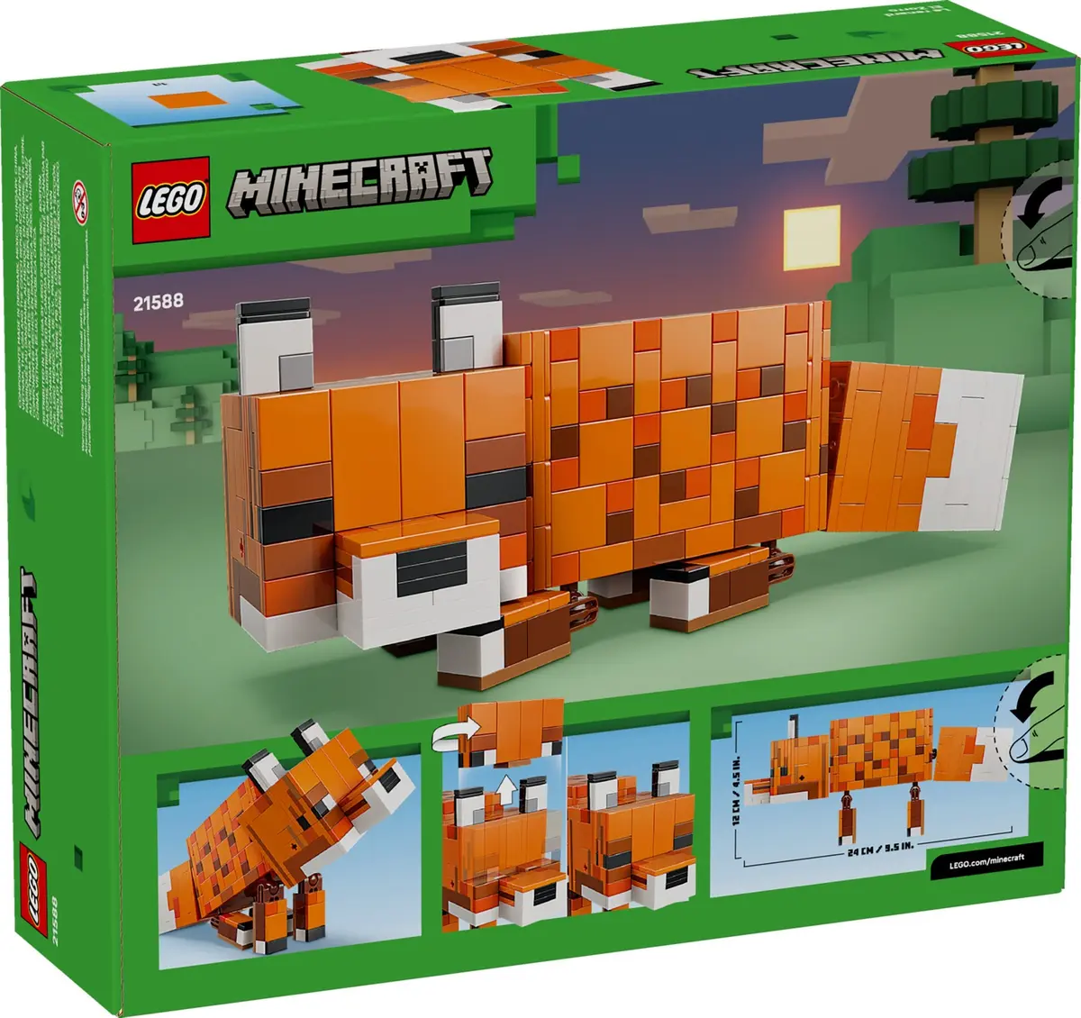 LEGO Minecraft 21588 The Fox set, image 2