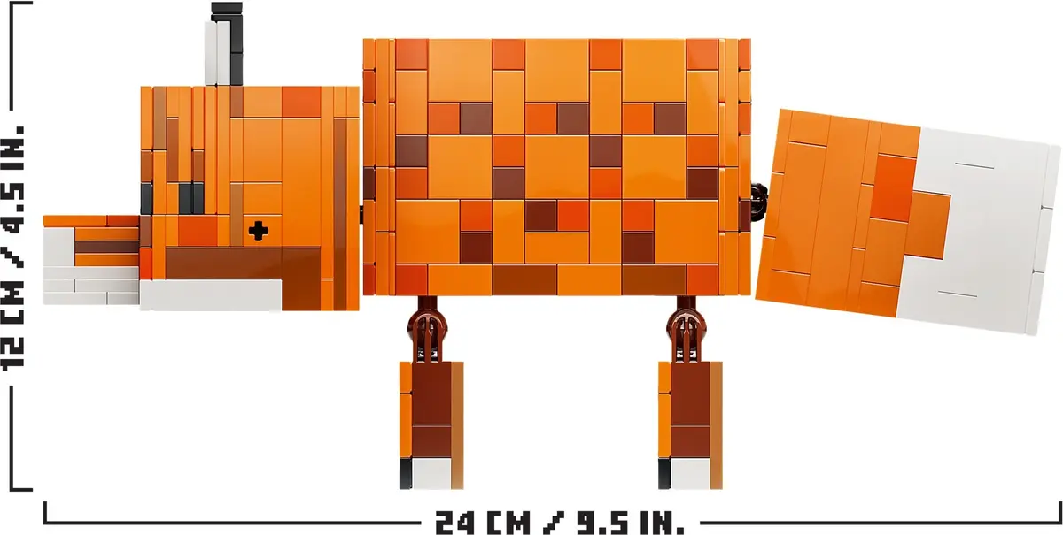 LEGO Minecraft 21588 The Fox set, image 12