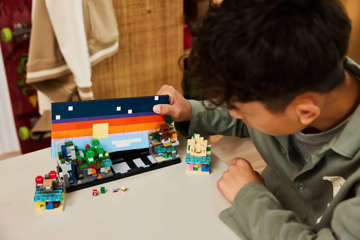 LEGO Minecraft 21589 Mini Biomes set, image 6