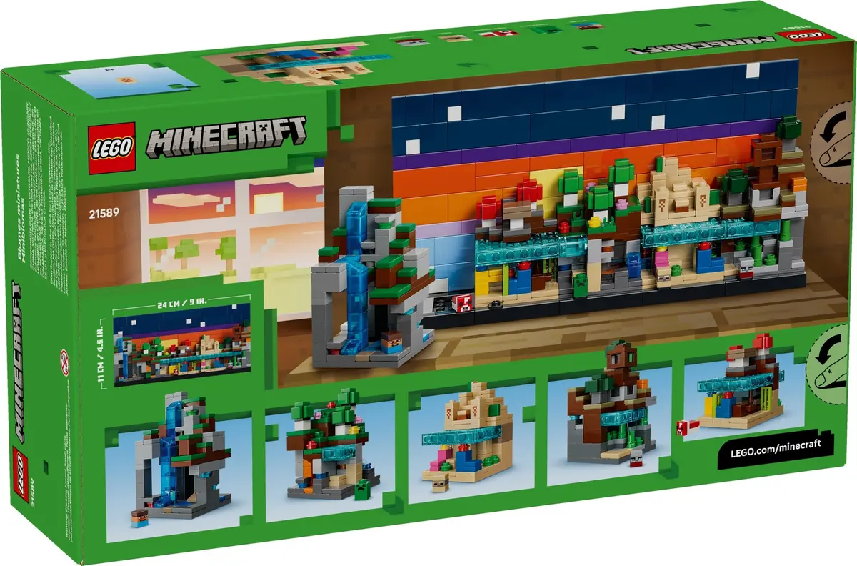 LEGO Minecraft 21589 Mini Biomes set, image 2