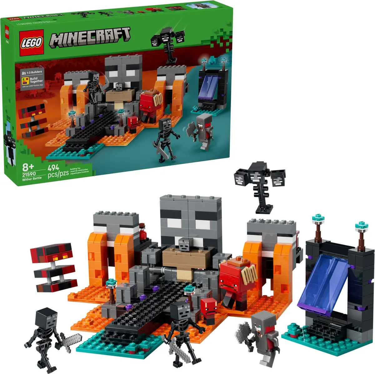 LEGO Minecraft 21590 Wither Battle set, image 3