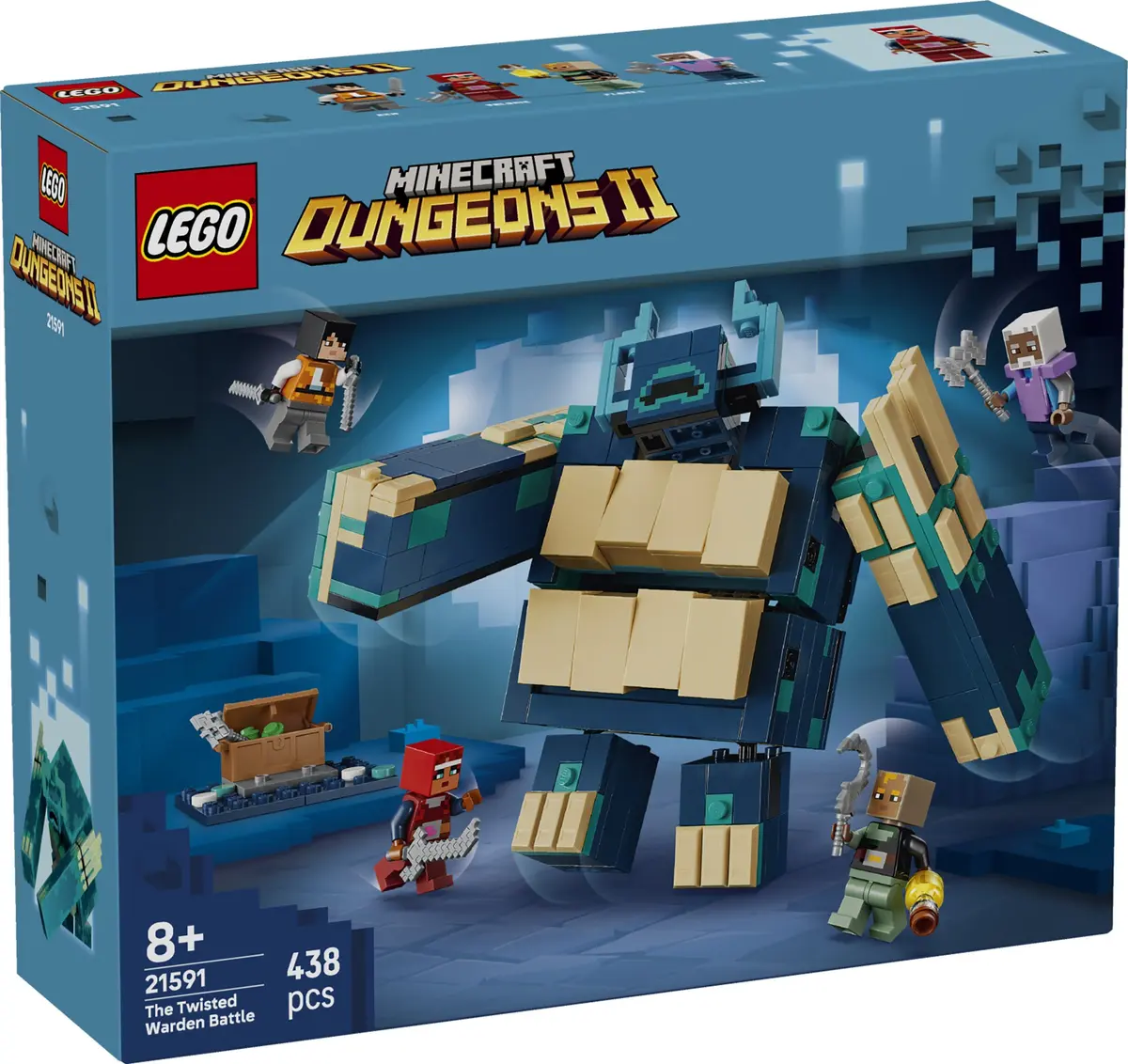 LEGO Minecraft 21591 The Twisted Warden Battle set, image 2