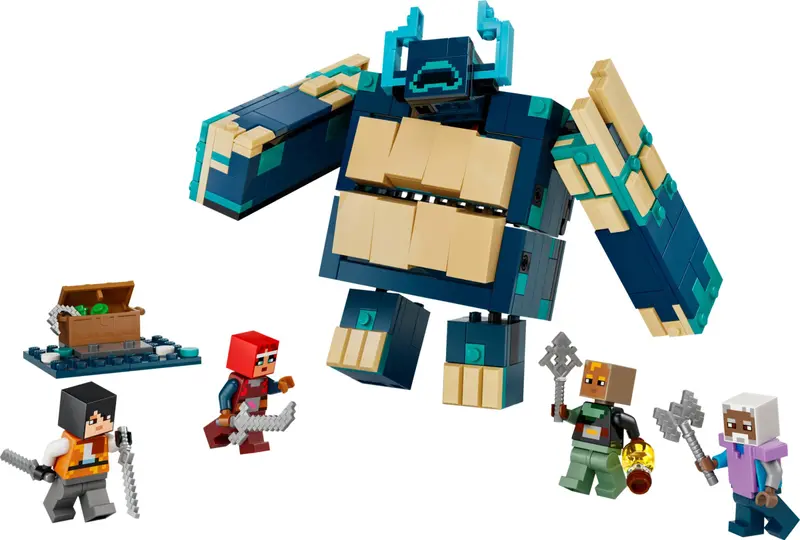 LEGO Minecraft 21591 The Twisted Warden Battle set