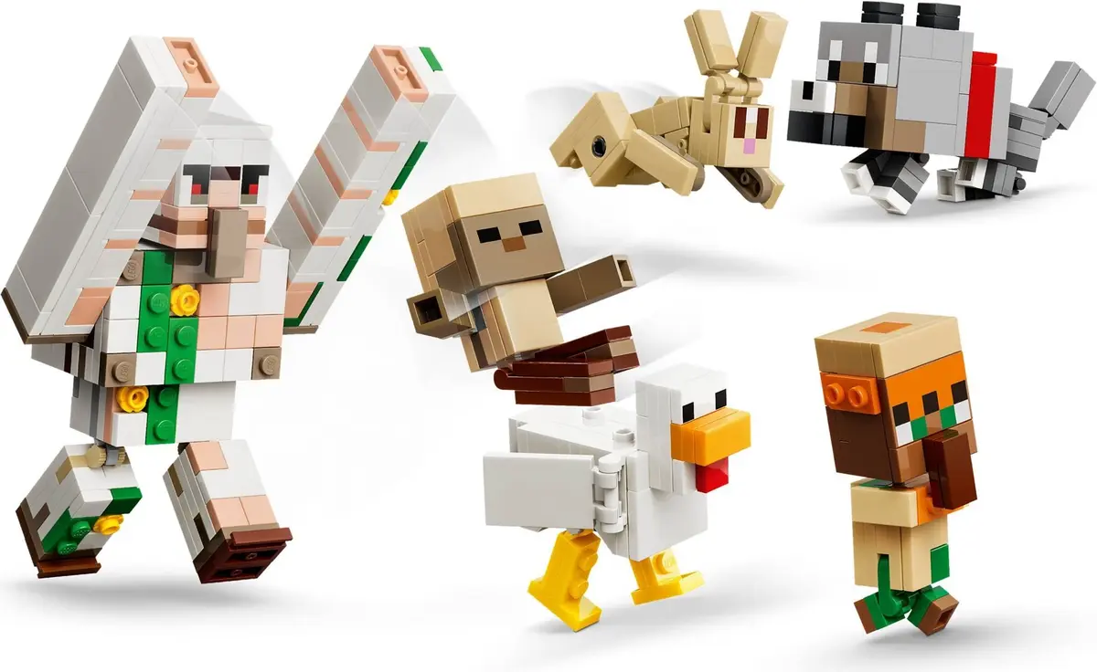 LEGO Minecraft 21592 Chicken Jockey Desert Attack set, image 15