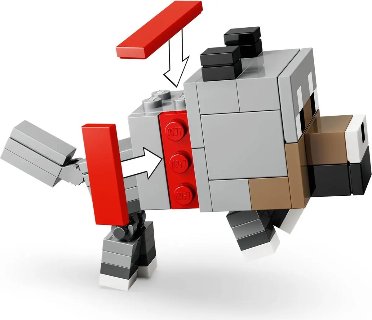 LEGO Minecraft 21592 Chicken Jockey Desert Attack set, image 18