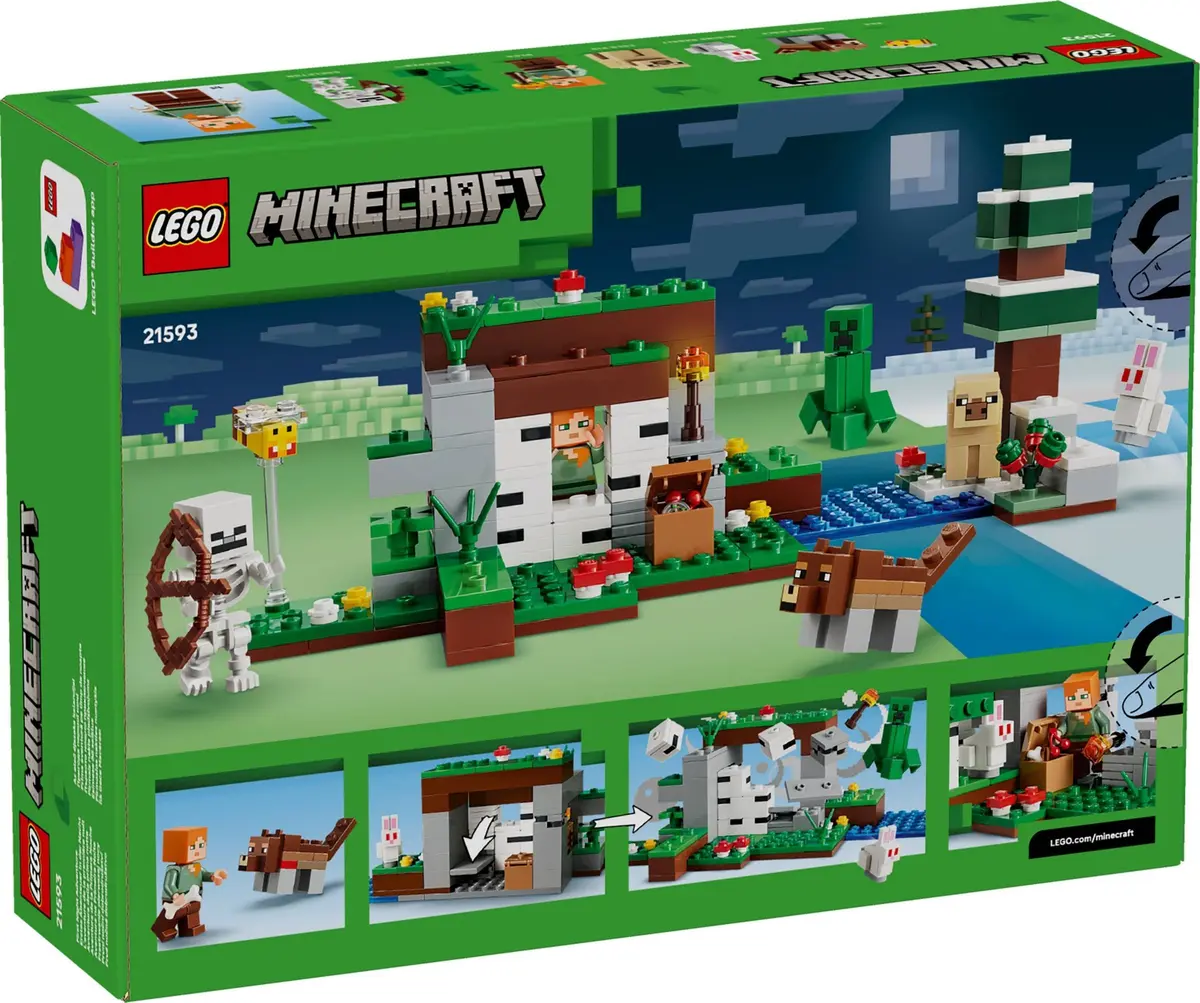 LEGO Minecraft 21593 First Night Adventure set, image 2