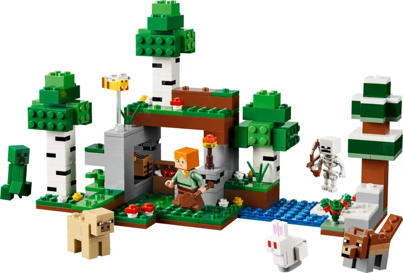 LEGO Minecraft 21593 First Night Adventure set