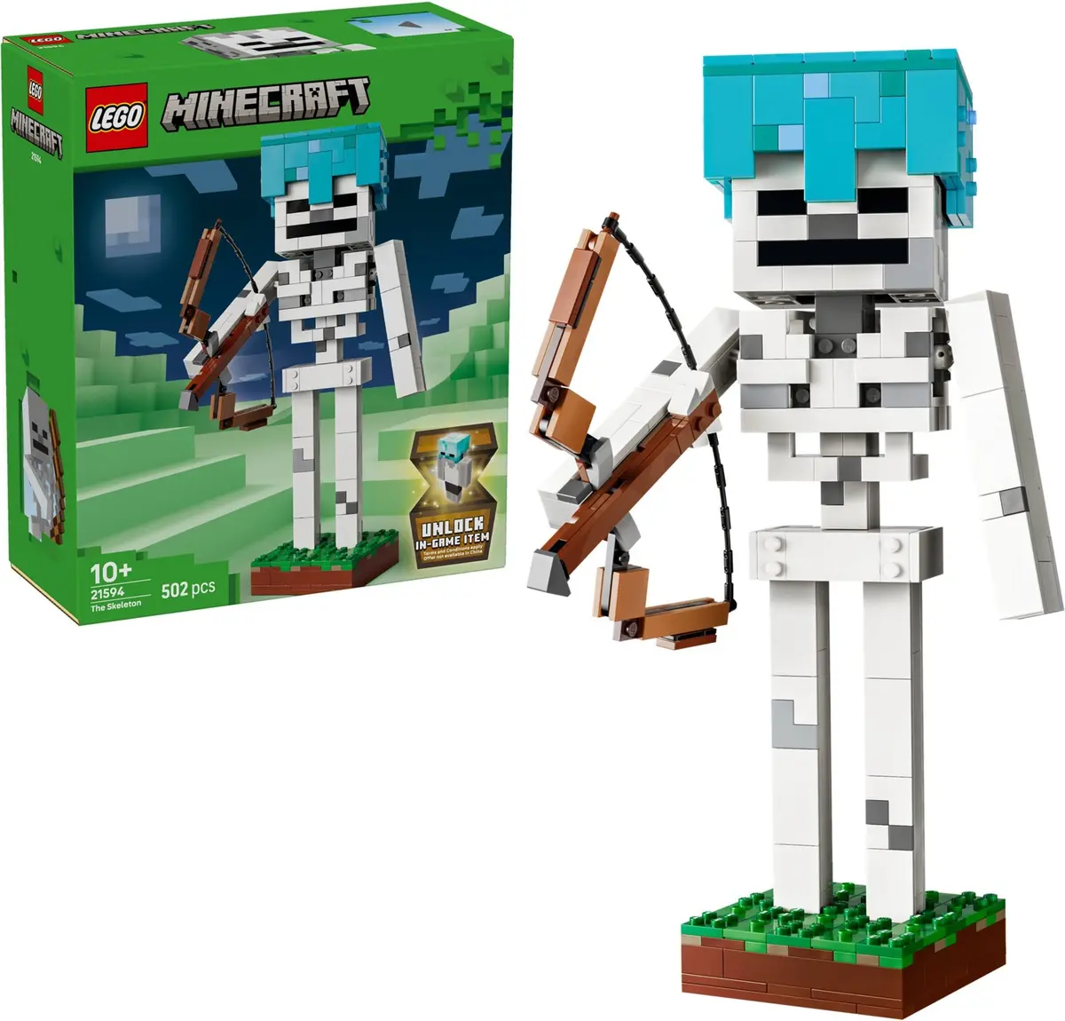 LEGO Minecraft 21594 The Skeleton set, image 4