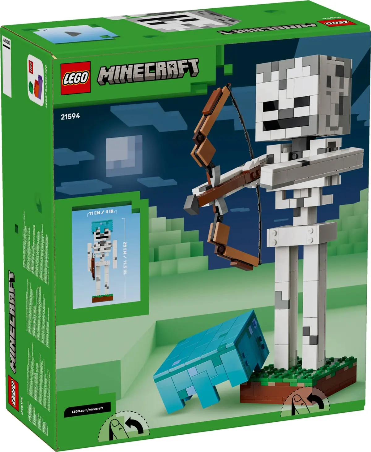 LEGO Minecraft 21594 The Skeleton set, image 3