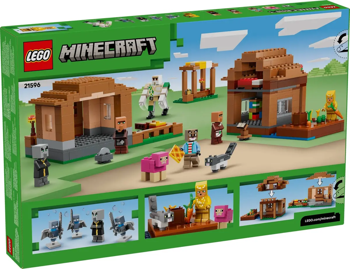 LEGO Minecraft 21596 Evoker Village Attack set, image 3